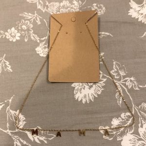 “MAMA” Necklace